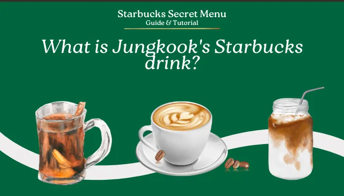 What is Jungkook's Starbucks drink